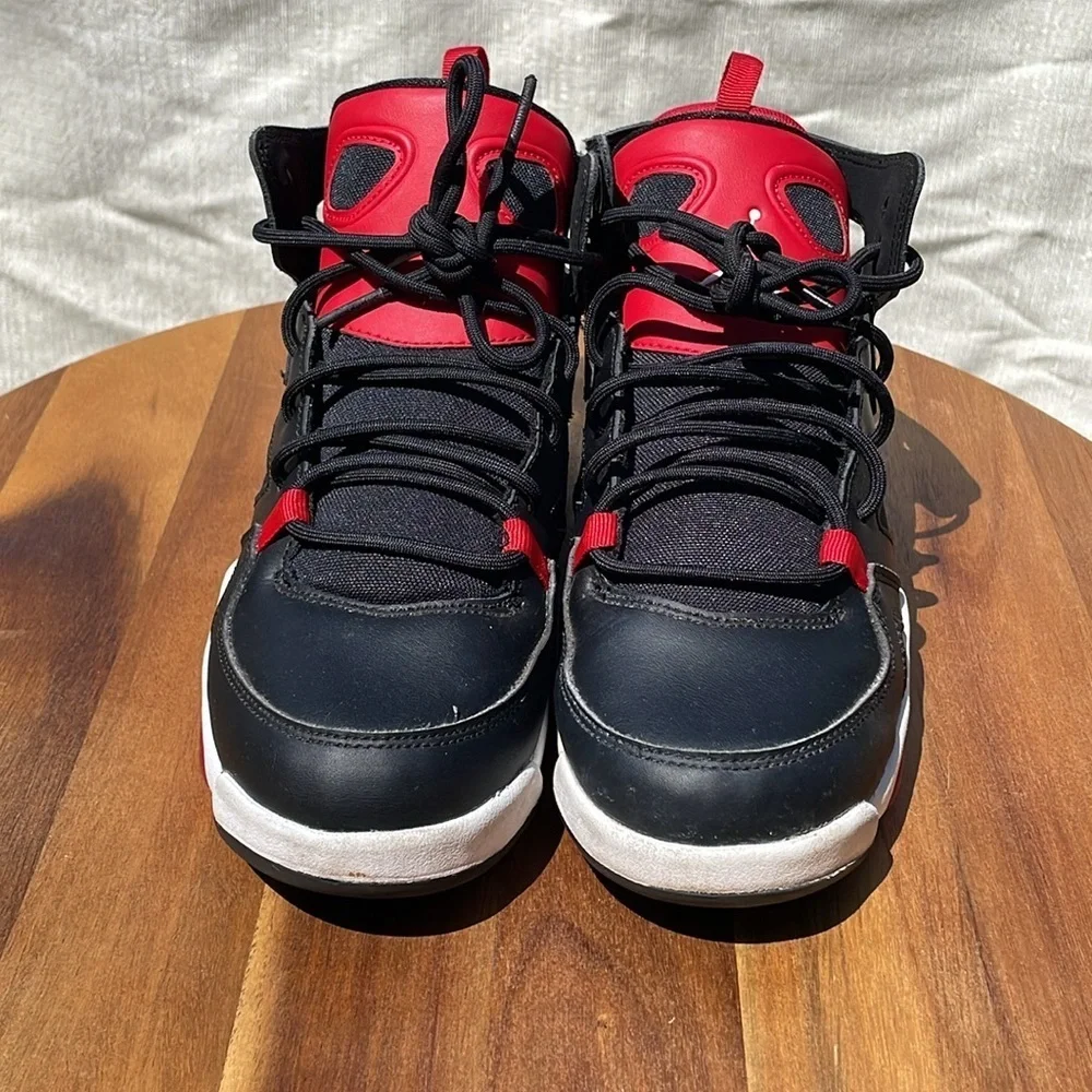 Jordan Flight Club 91 Black University Red White (GS) Size 5.5Y US/38 EU